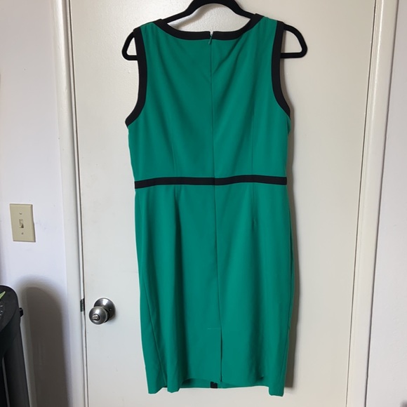 Calvin Klein Green Sheath Dress -sz12 - Picture 4 of 4